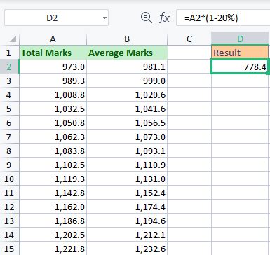 cara mengurangi digit angka di excel